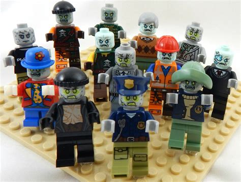 mystery lego zombie minifigs  ob  minifig club