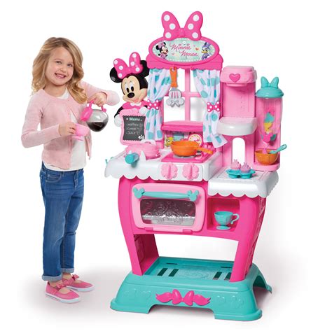 pretend play set kids minnie mouse girls kitchen  accessories toys