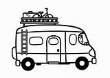 Malvorlage Camionnette Kleinbus Vacation Abschleppwagen Camionette Educolor Scarica Schulbilder Shopgarage sketch template