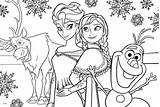 Coloring Frozen Pages Printable Print Online sketch template