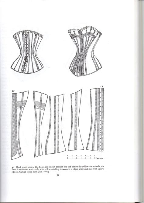 corset sewing pattern laced  victorian corset corset crazy pinterest