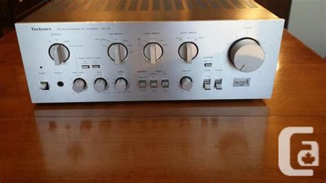 awesome technics su v8 new class a integrated dc amplifier for sale in