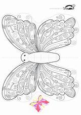 Krokotak Print Paper Toy Insect Bug Diy Kids sketch template