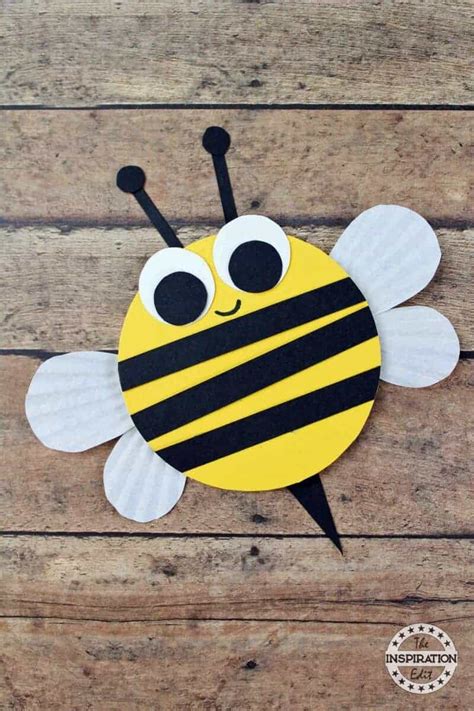wooden craft bumble bees  kids  inspiration edit