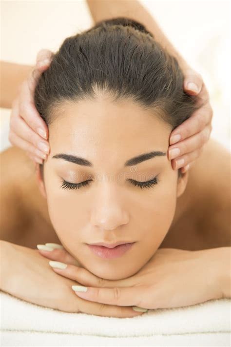 Woman Having A Massage Stock Image Image Of Calm Back 44690777