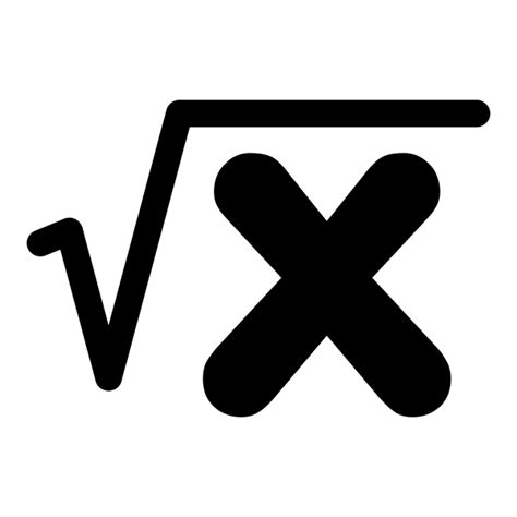 square root symbol  svg