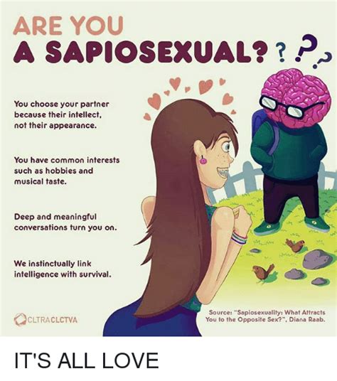 Are You A Sapiosexual You Choose Your Partner Because Their Intellect