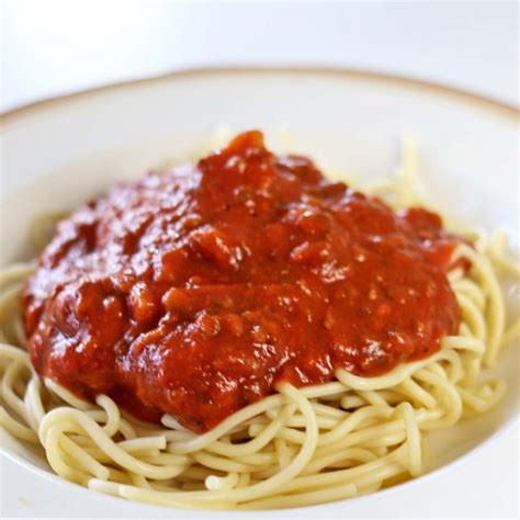 spaghetti  meat sauce recipes food  cooking