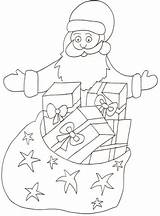 Natale Colorare Babbo Regali Disegni Cose Crescere sketch template