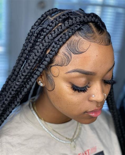 20 cute knotless braids hairstyles 2021 fabulous knotless box braids