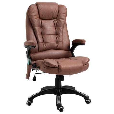 Vinsetto Massage Office Chair 135° Recliner Ergonomic Gaming Heated