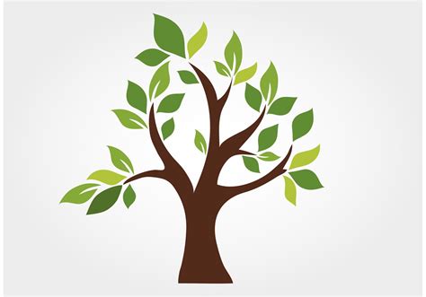 stylized vector tree   vector art stock graphics images