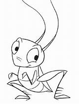 Coloring Cricket Virtual Pages Lucky Destinations Beyond Japan Grasshopper Mulan Disney Tattoo Australia Drawing sketch template