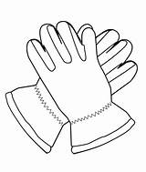 Guantes Mitten Handschuhe Guanti Inverno sketch template