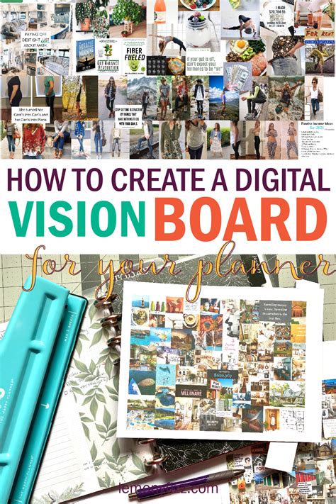 create  beautiful digital vision board  magazines