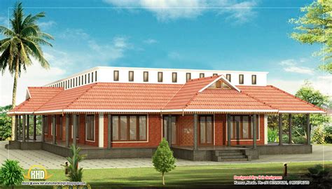 kerala style single floor house  sq ft indian house plans