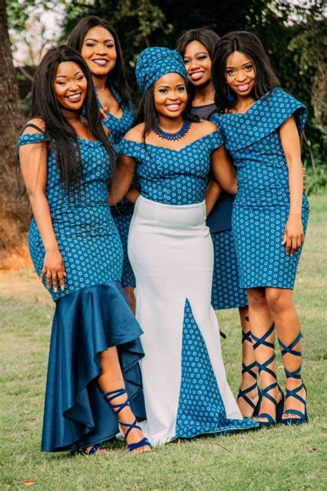 lovely tswana shweshwe dresses wedding styles african fashion south