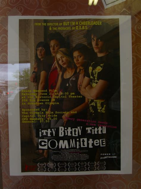 Itty Bitty Titty Committee Poster Calendar Olympia Wa Flickr