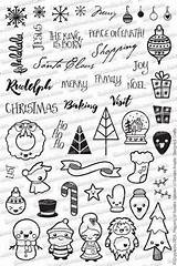 Doodles Christmas Drawing Journal Bullet Stamps Doodle Clear Planner Simonsaysstamp Visit Lettering Sellos Verkauft Producto Produkt Vendido Por Von sketch template