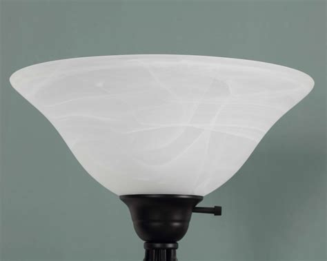 glass torchiere floor lamp shades q house