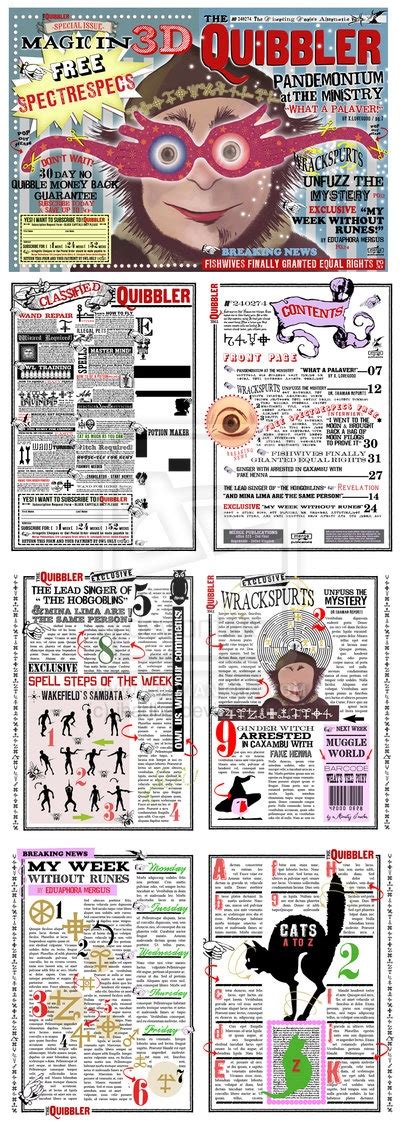 printable quibbler pages printable templates