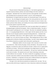reflection paper  format