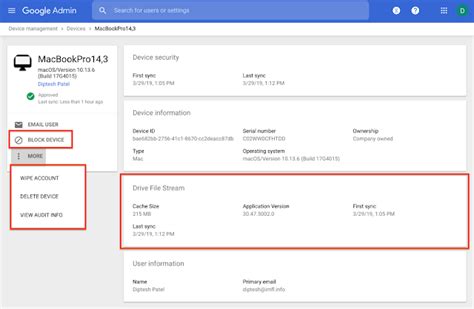 extra visibility  control   drive file stream     organization