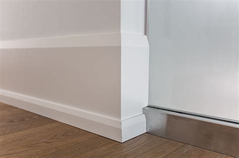 white contemporary baseboards baseboard styles home building tips house trim