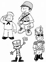 Soldado Atividades Soldados Soldadinho Zezinho Bombeiro Marisol Anúncios Coloringcity sketch template