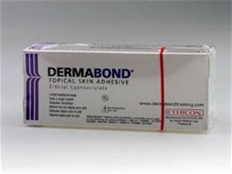 dermabond topical skin adhesive  octyl cyanoacrylate liquid bonding