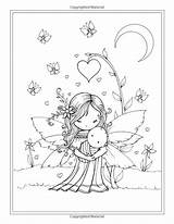 Coloring Pages Whimsical Printable Fairy Adult Digi Stamps Bear Book Colouring Kids Choose Board Template Fairies Templates Dekock Jeanette sketch template