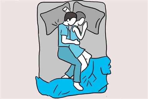 10 Couple Sleeping Positions And What They Says About Your