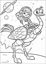Miles Tomorrowland Coloring Morgen Pages Van Kids Color Coloriage Print Ostrich Fun Info Book Index sketch template