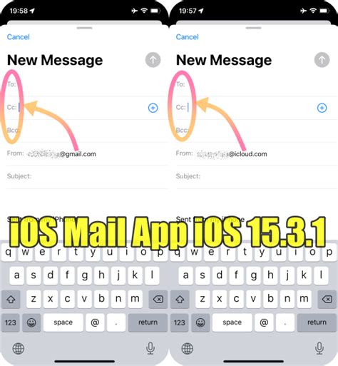 ios  bcc cc email  working apple community