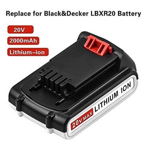 lbxr ah replace  black  decker  battery max lithium ion lst blackdecker