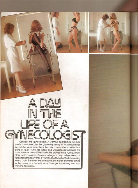Hustler July 1976 A Day In The Life Of A Gynecologist Porn Pictures