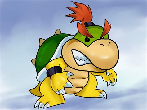 draw bowser jr  pictures wikihow