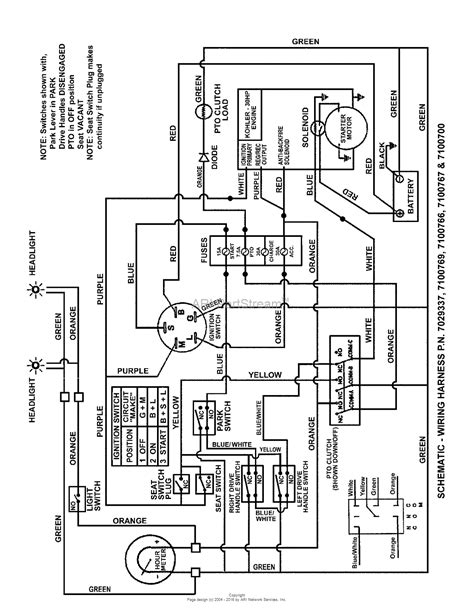 schematic kohler engine wiring diagram diysise