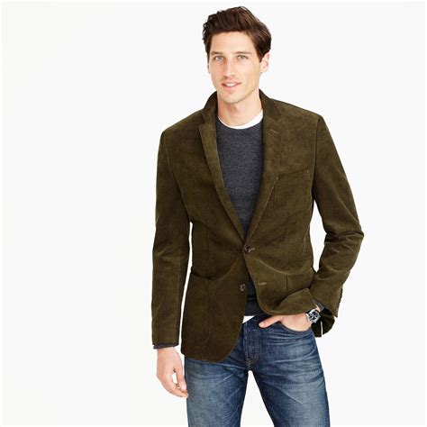 ralph lauren mens classic fit ultraflex corduroy blazer forest green   walmartcom