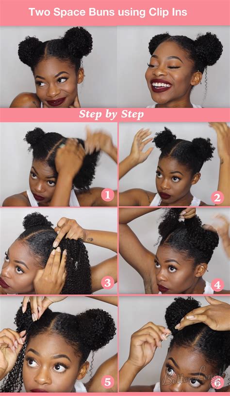 top 6 quick and easy natural hair updos natural hair