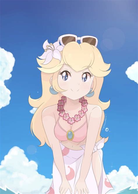 チョコミル Chocomiru On Twitter Super Mario Art Peach Mario Peach Swimsuit