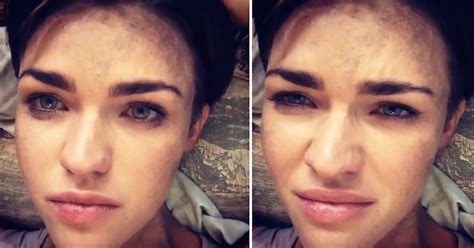 ruby rose is mad because people said her crying video was acting