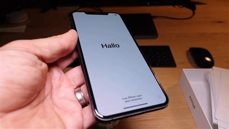 iphone xs max space grey gb unboxing youtube
