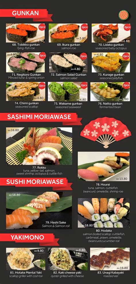 ha shi sushi miri menu  sushi price miri food sharing