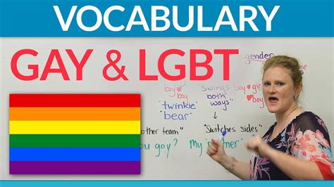 Lgbt Gay Vocabulary In English Youtube
