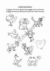 Domestic Animals sketch template
