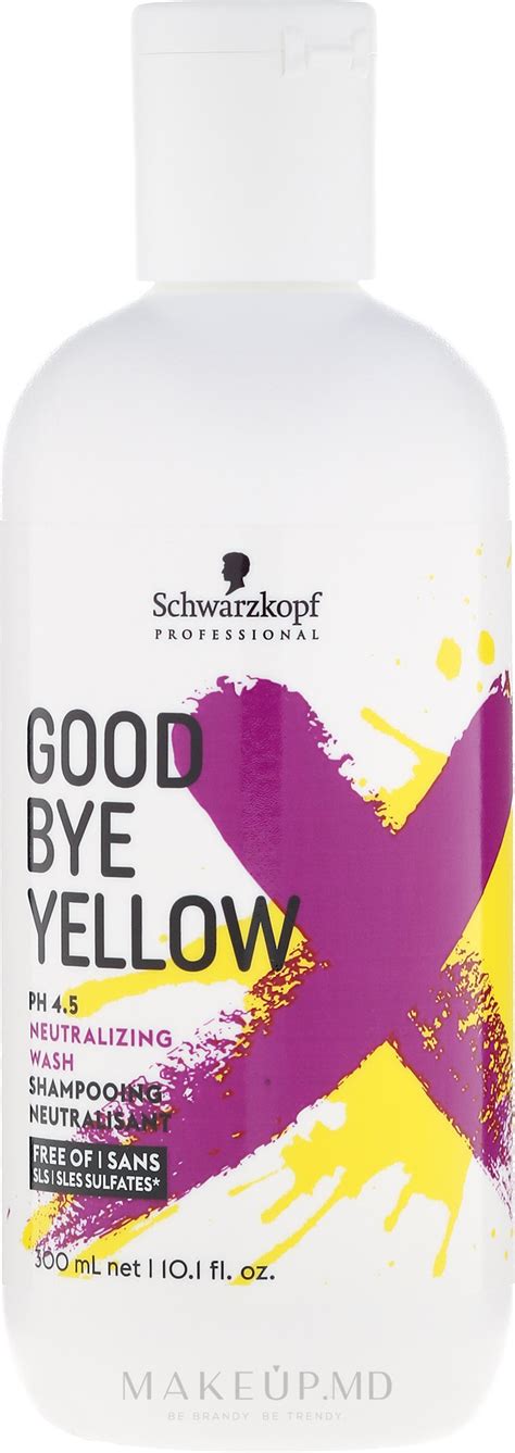 Schwarzkopf Professional Goodbye Yellow Neutralizing Shampoo Șampon
