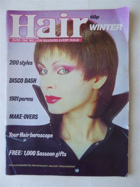 hair magazine 1980 cover med bilder
