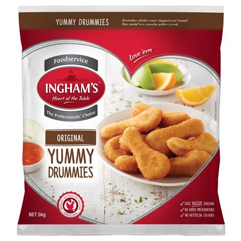 inghams chicken yummy drummies xkg  borgo wholesale distribution