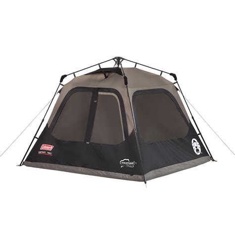 coleman  person cabin camping tent  instant setup  room gray